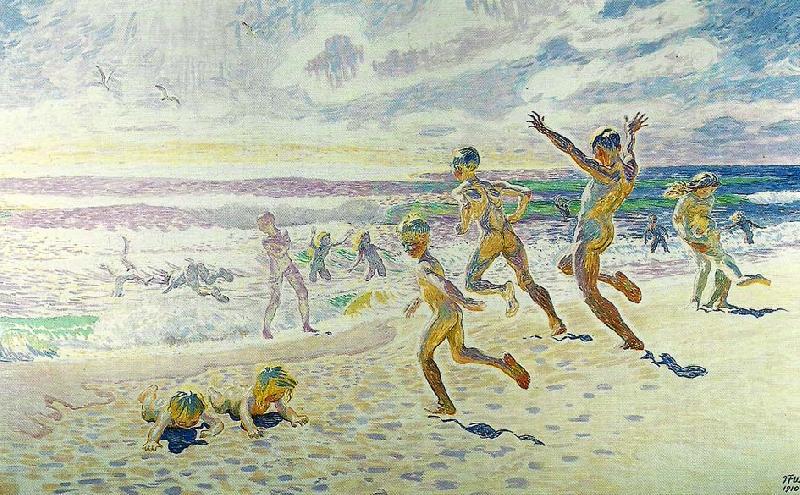 j. f. willumsen sol og ungdom oil painting image